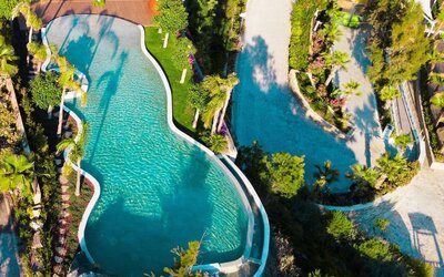 Outdoor pool at Le Méridien Bodrum Beach Resort.