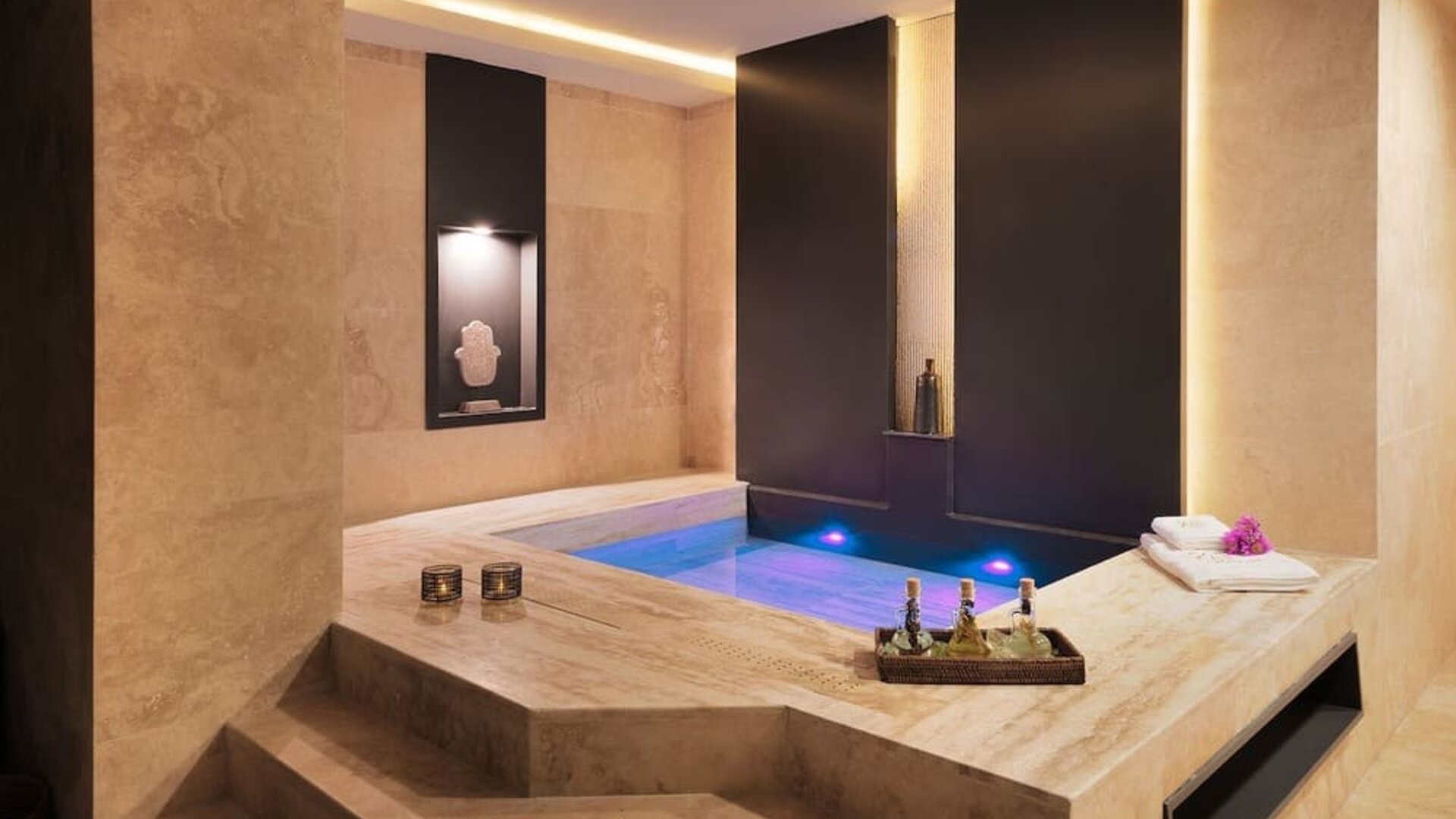Hot tub and spa at Le Méridien Bodrum Beach Resort.