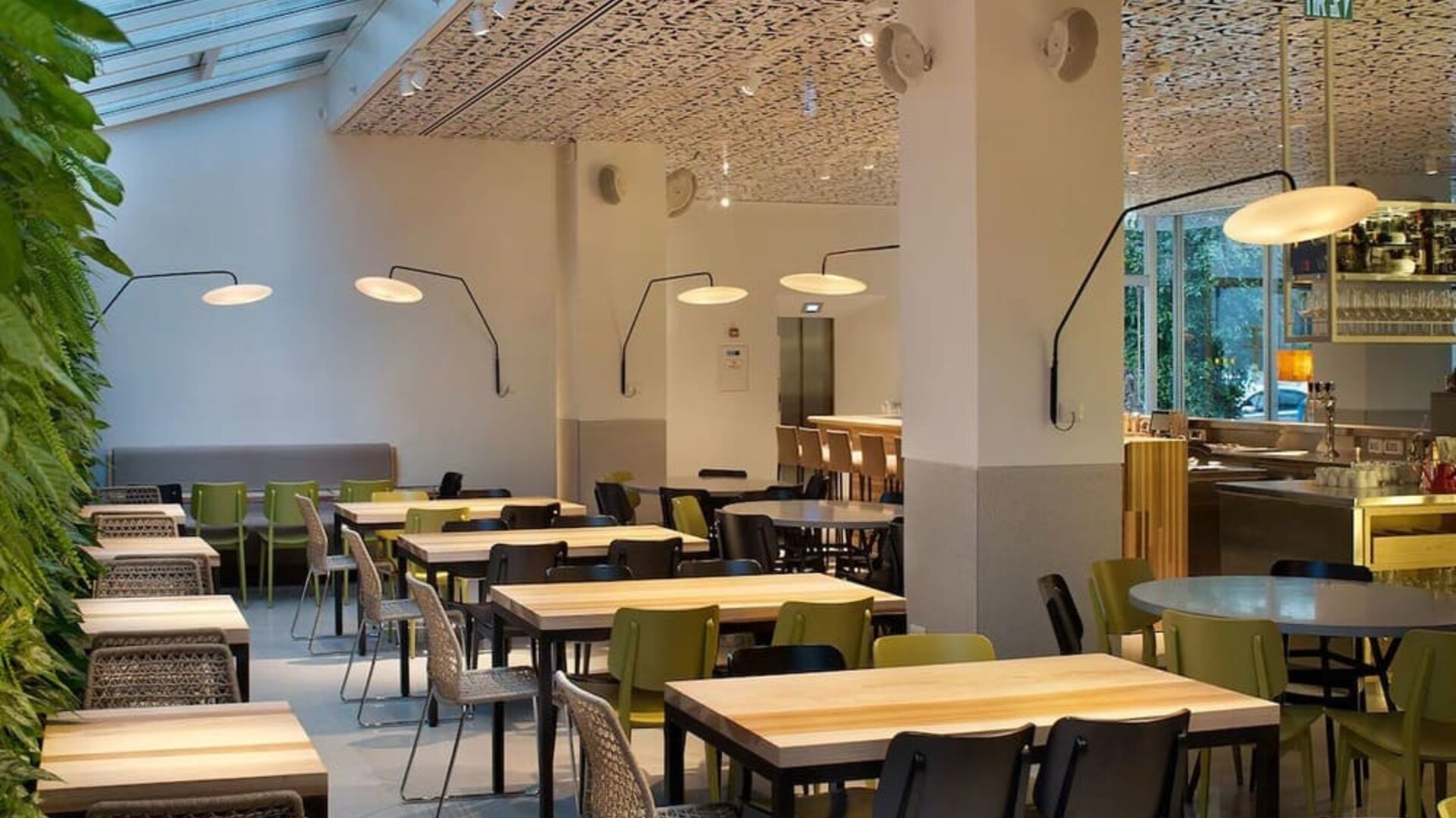 Dining area at Mendeli Street Hotel.