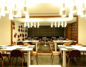 Dining room at Prima Vera Hotel.