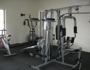 Fitness center available at Hotel Rivera Del Mar.