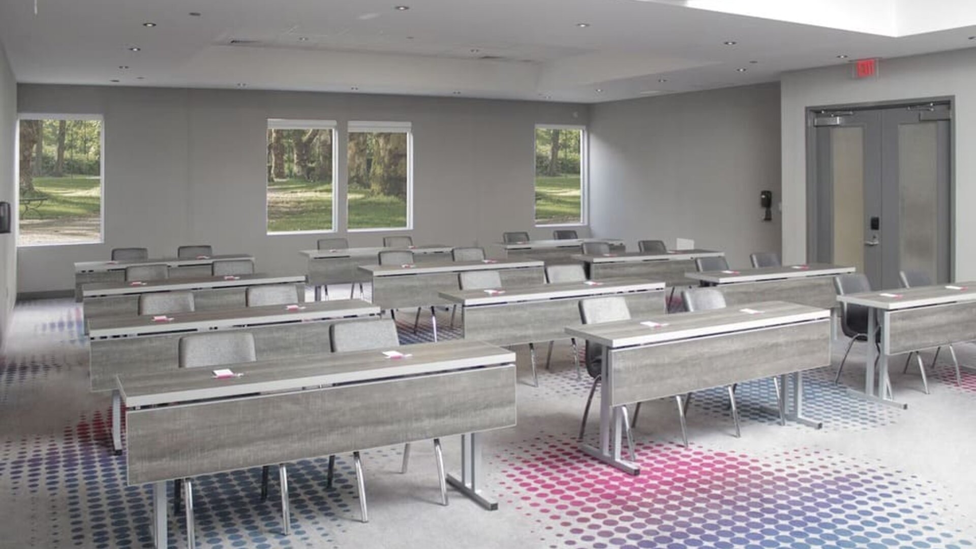 Conference room at Aloft Miami Doral.
