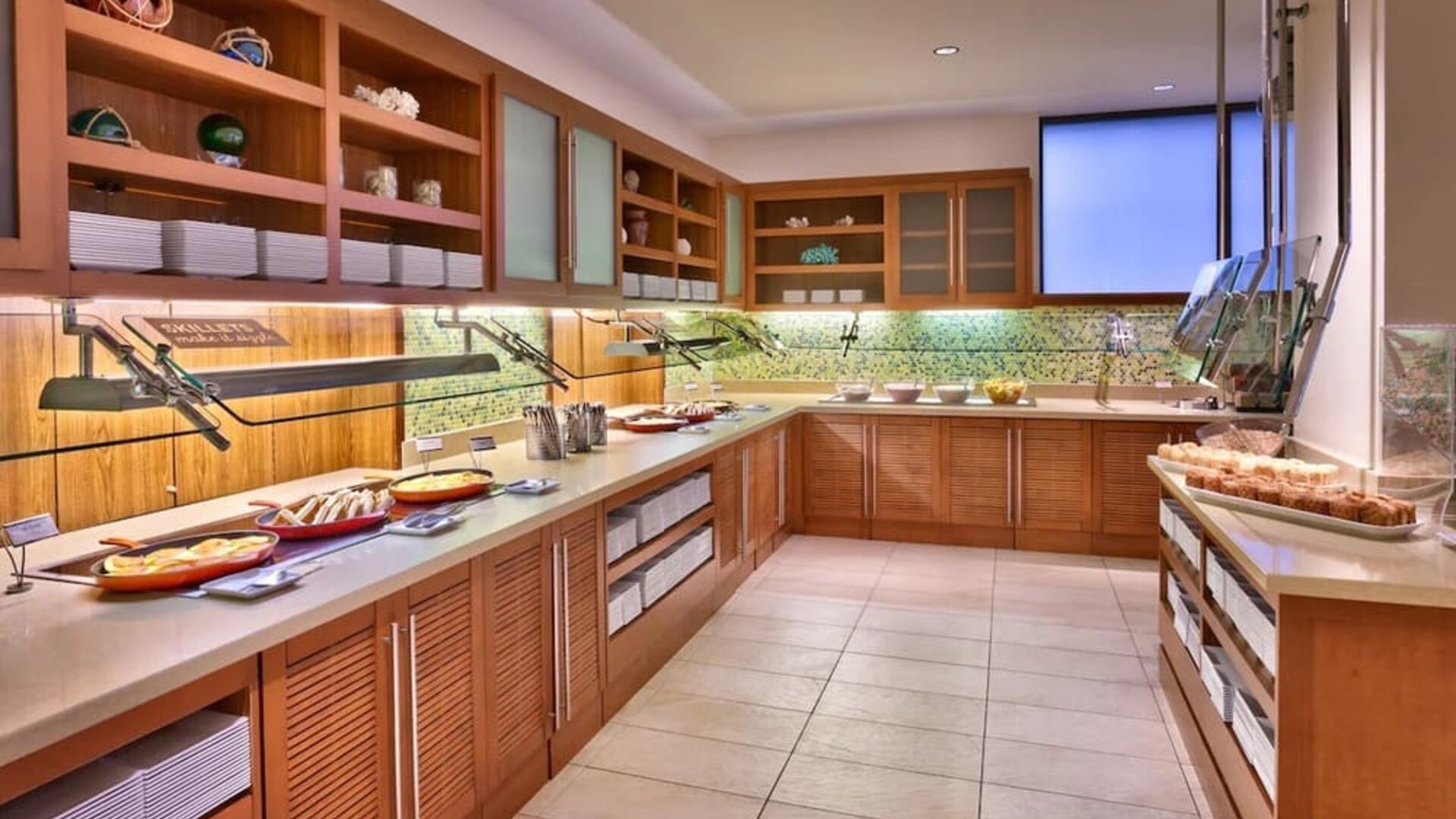 Breakfast available at Hyatt Place Waikiki Beach.