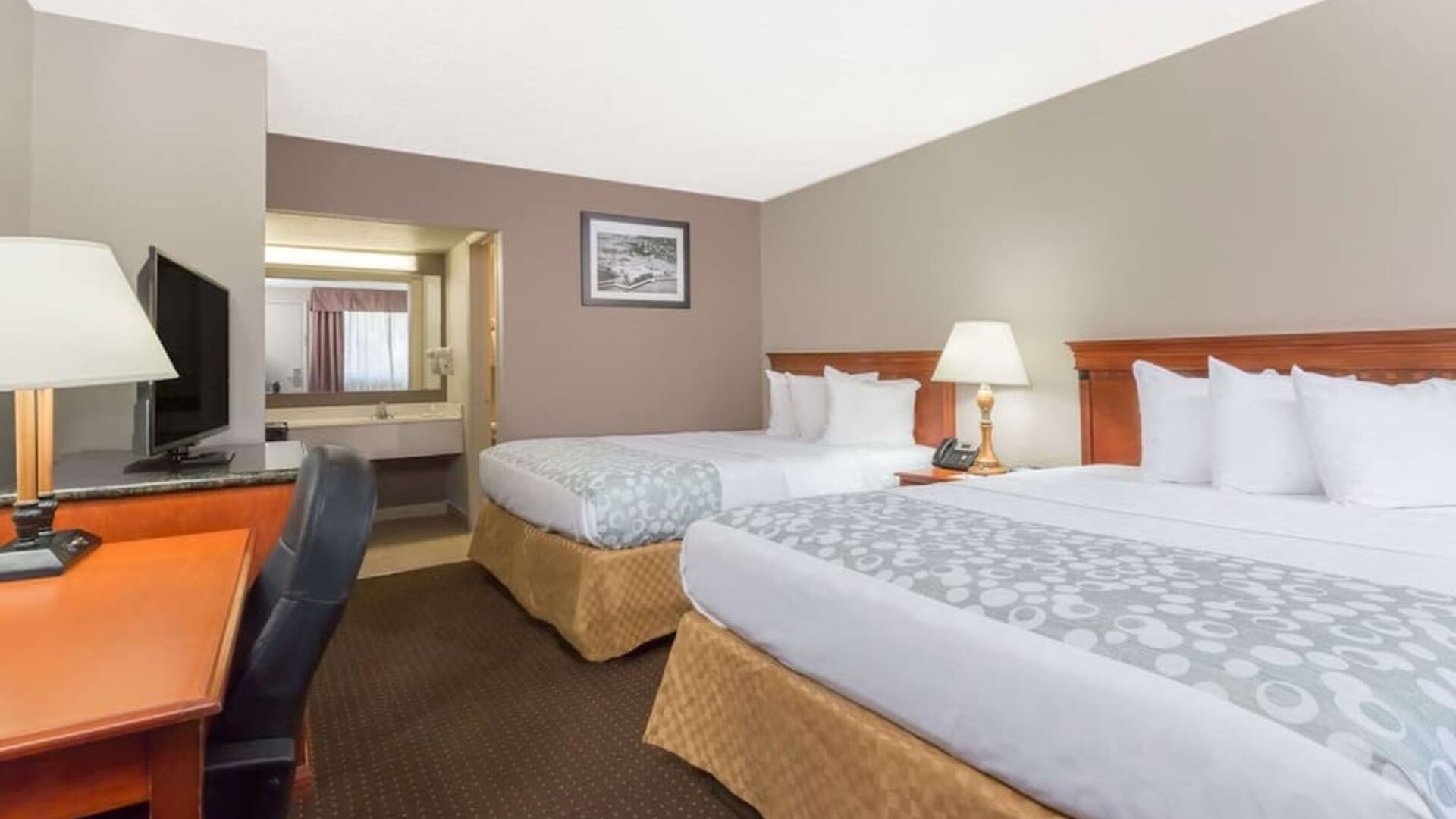 Queen beds available at Days Inn By Wyndham St Augustine/Historic Downtown.