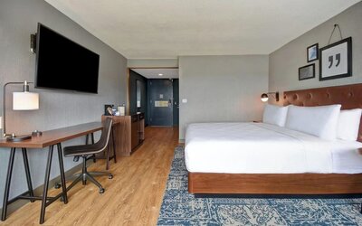 Spacious day use room at Four Points By Sheraton Boston-Newton. 