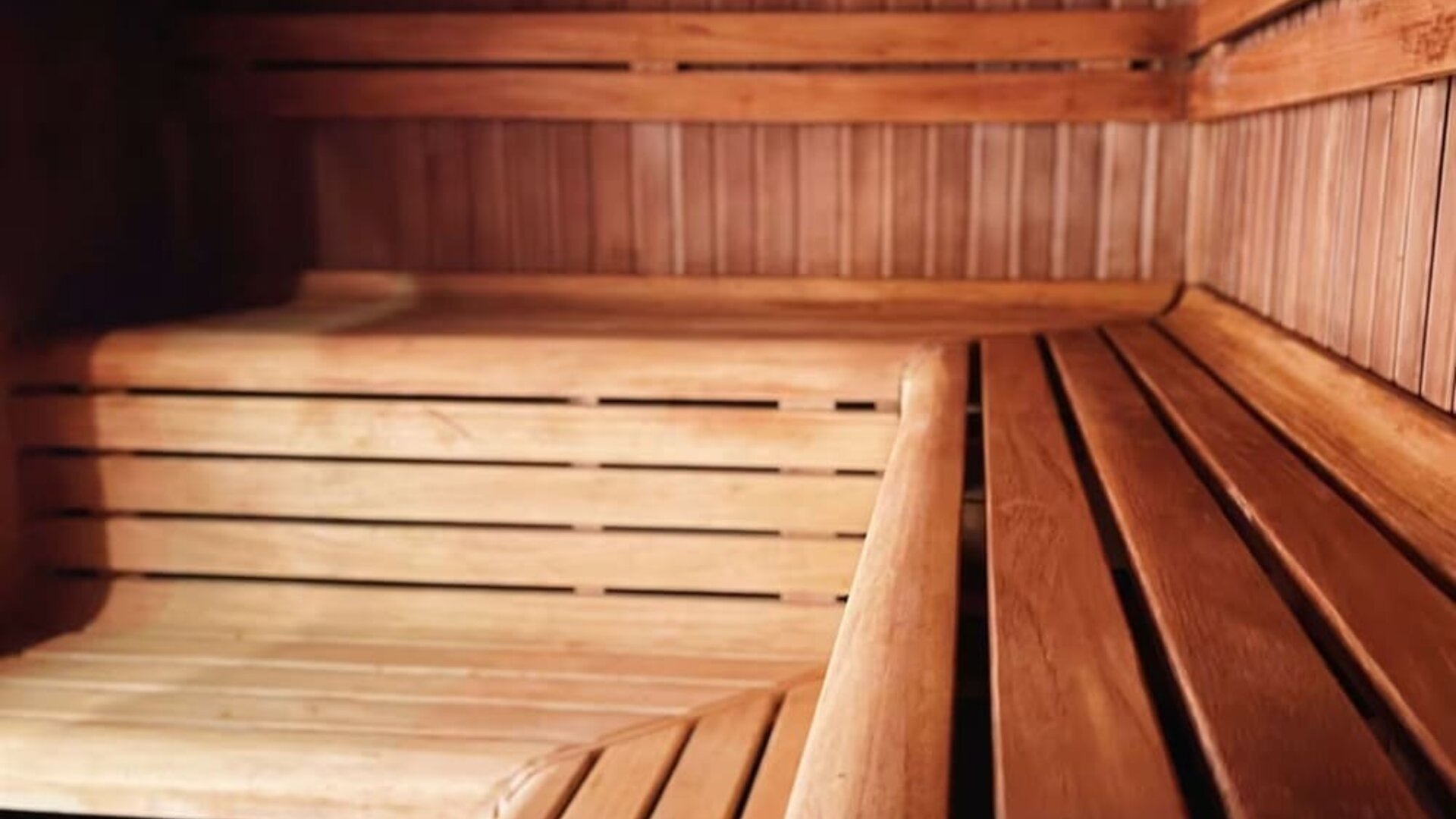 Sauna at DoubleTree By Hilton Brighton Metropole.