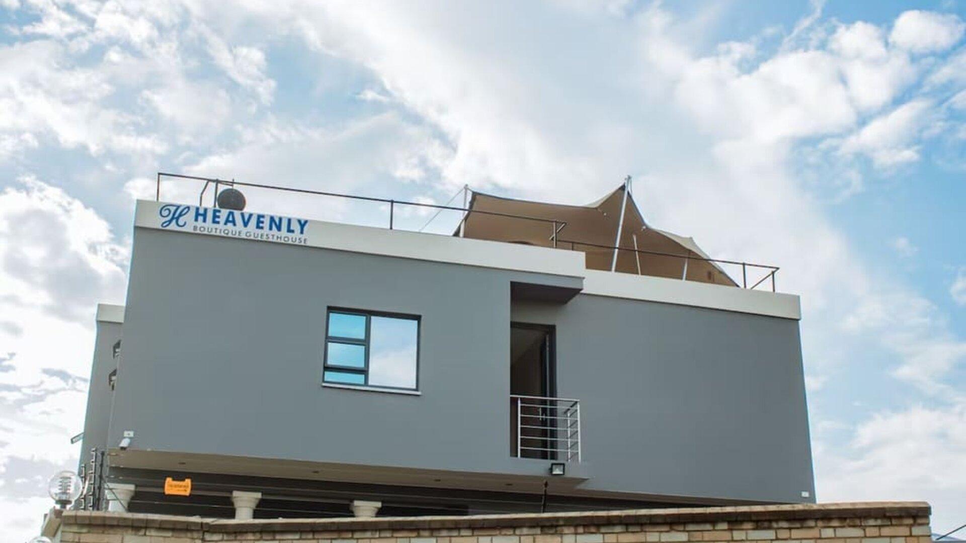 Rooftop terrace at Heavenly Boutique Guesthouse.