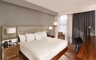 Day use room with work desk at DoubleTree By Hilton Lincoln.
