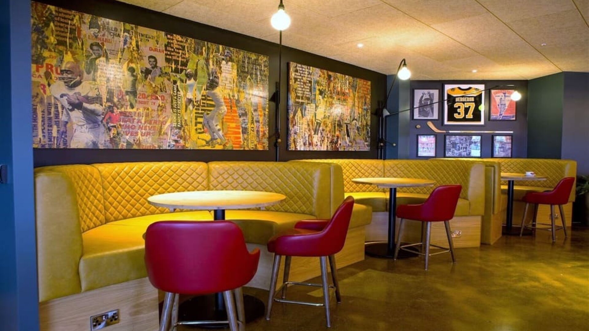 Hotel bar at DoubleTree By Hilton Coventry Building Society Arena.