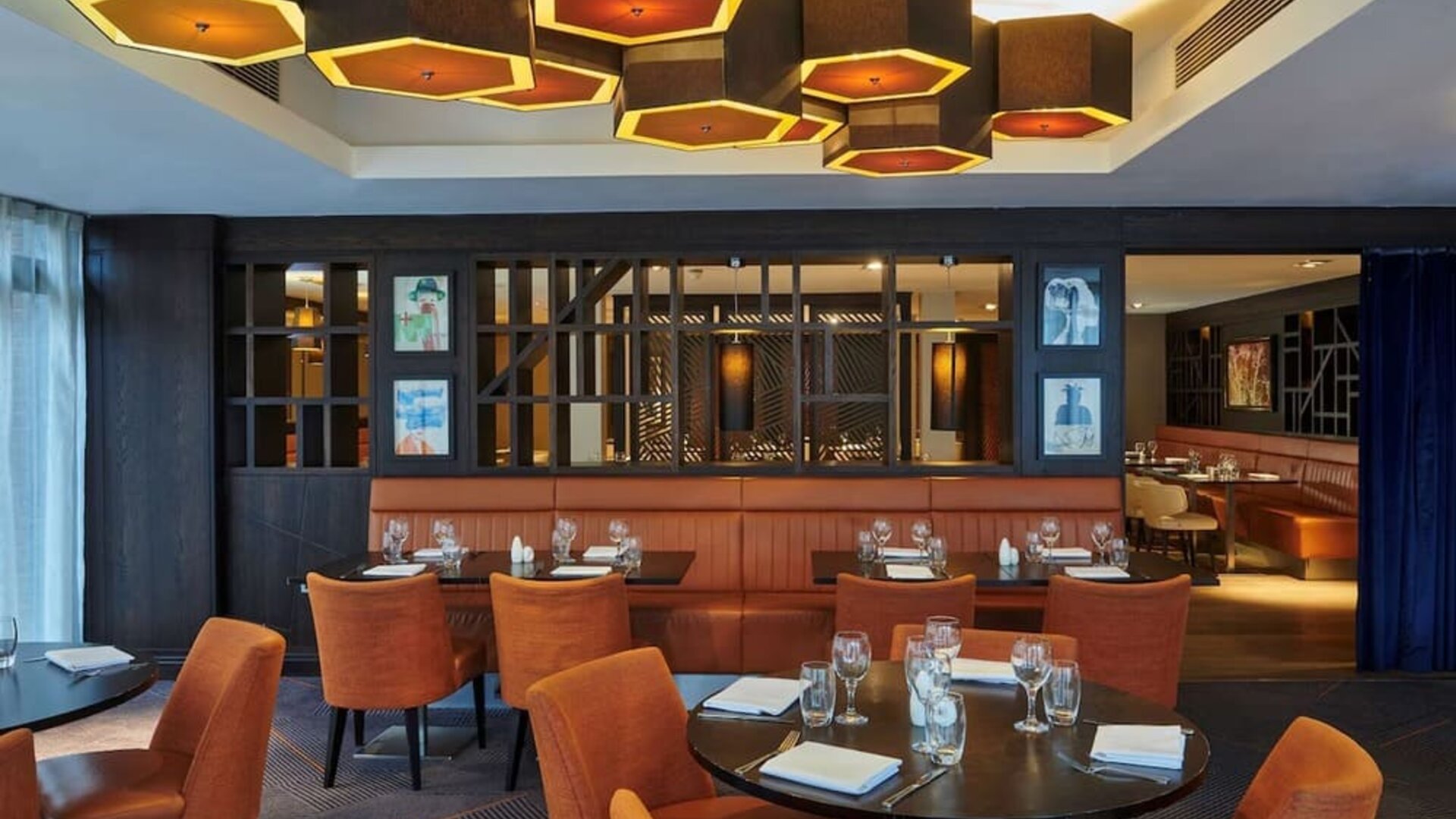 Dining area at DoubleTree By Hilton London - Ealing.
