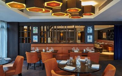 Dining area at DoubleTree By Hilton London - Ealing.
