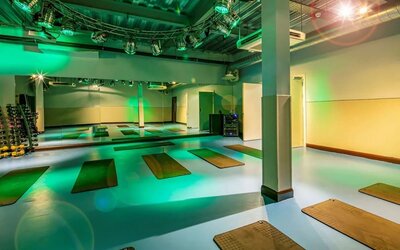 Yoga room available at DoubleTree By Hilton Hotel & Spa Chester.
