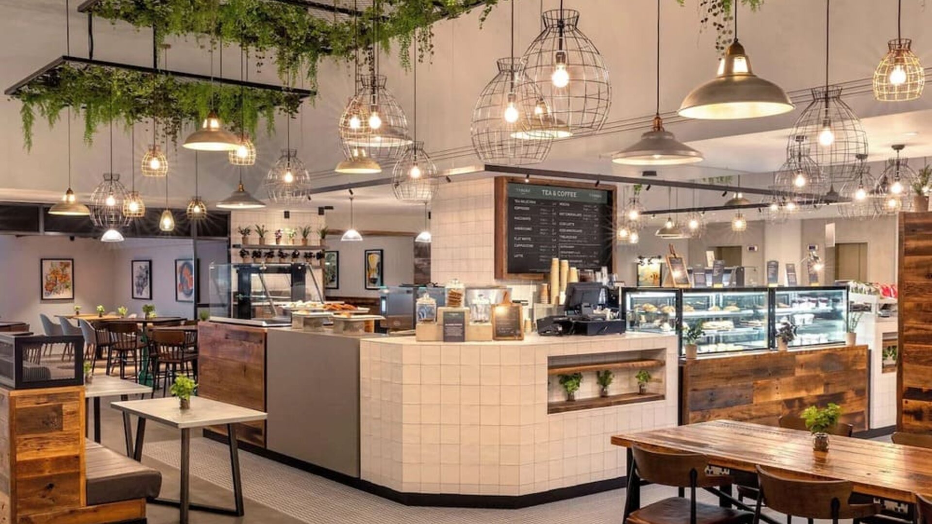 Coffee shop available at Hilton London Metropole. 