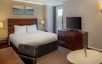 Day use room with work desk at DoubleTree By Hilton Bristol City Centre.  