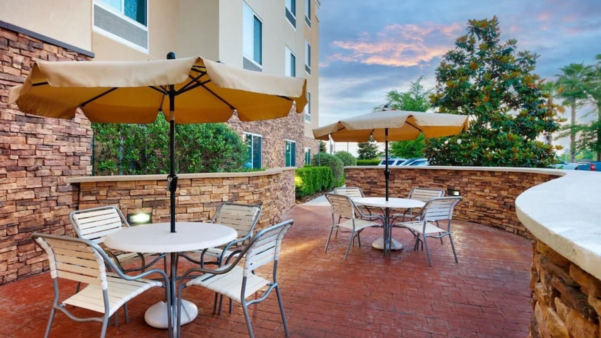 Outdoor seating available  at Fairfield Inn & Suites By Marriott Tallahassee Central.