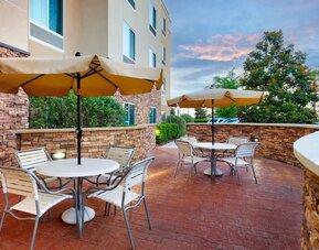 Outdoor seating available  at Fairfield Inn & Suites By Marriott Tallahassee Central.
