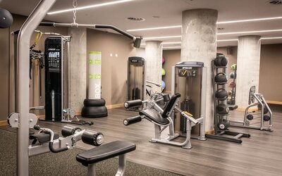 Fitness center available at Lincoln Plaza London, Curio Collection By Hilton. 