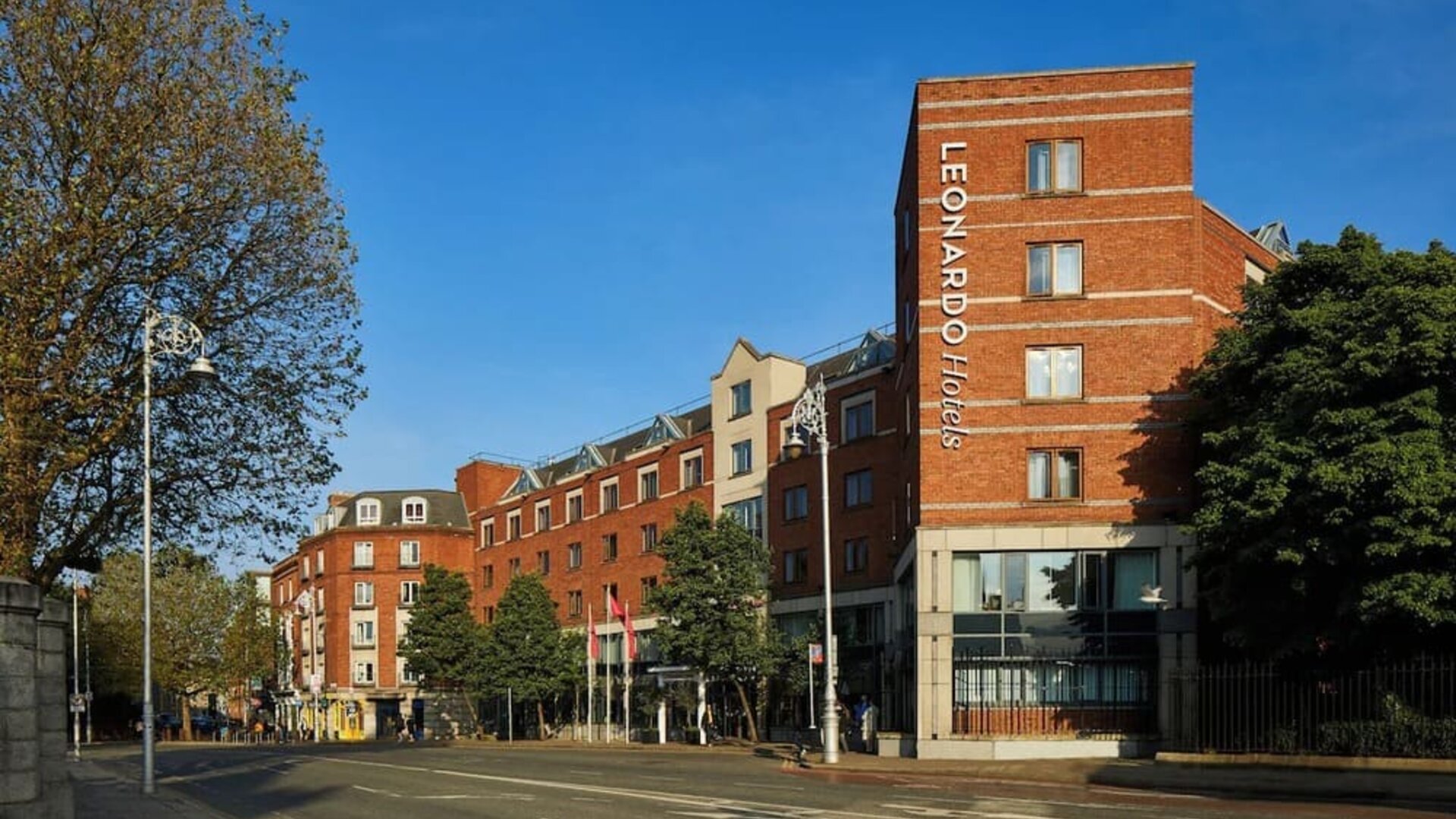 Hotel exterior at Leonardo Hotel Dublin Christchurch.