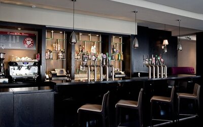 Hotel bar at Leonardo Hotel Dublin Christchurch.