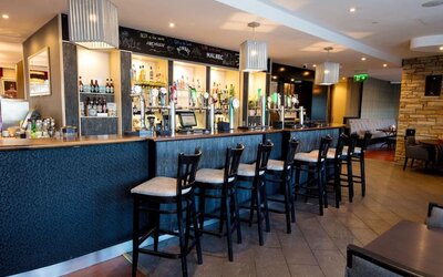 Hotel bar at Leonardo Hotel Cork.