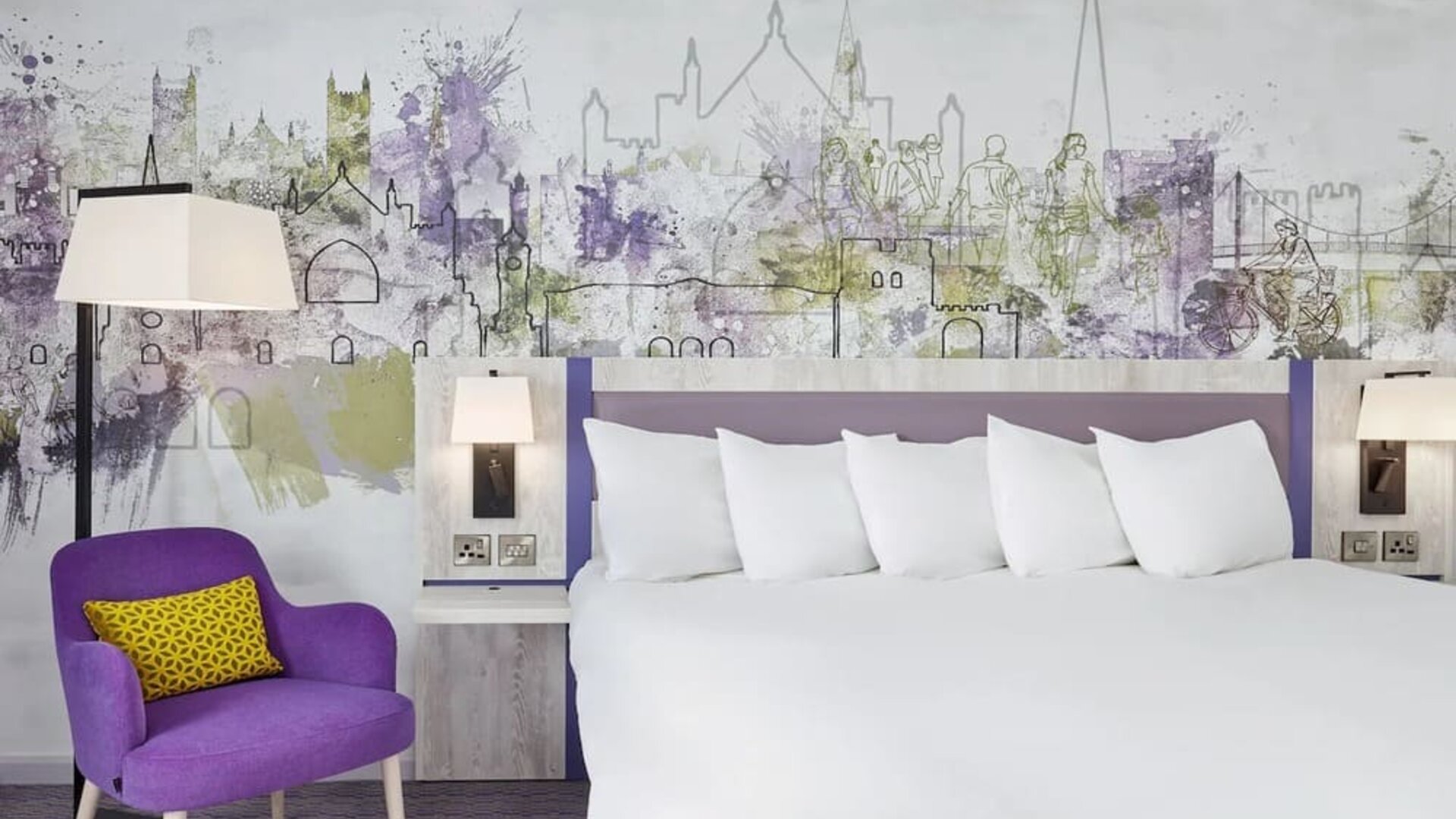 Day use room with natural light at Leonardo Hotel Exeter.