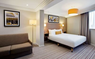 Day use room with sofa at Leonardo Hotel And Conference Venue Hinckley Island. 