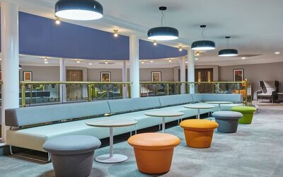 Hallway seats available at Leonardo Hotel And Conference Venue Hinckley Island.