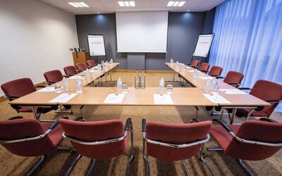 Meeting room at Leonardo Hotel London Watford.