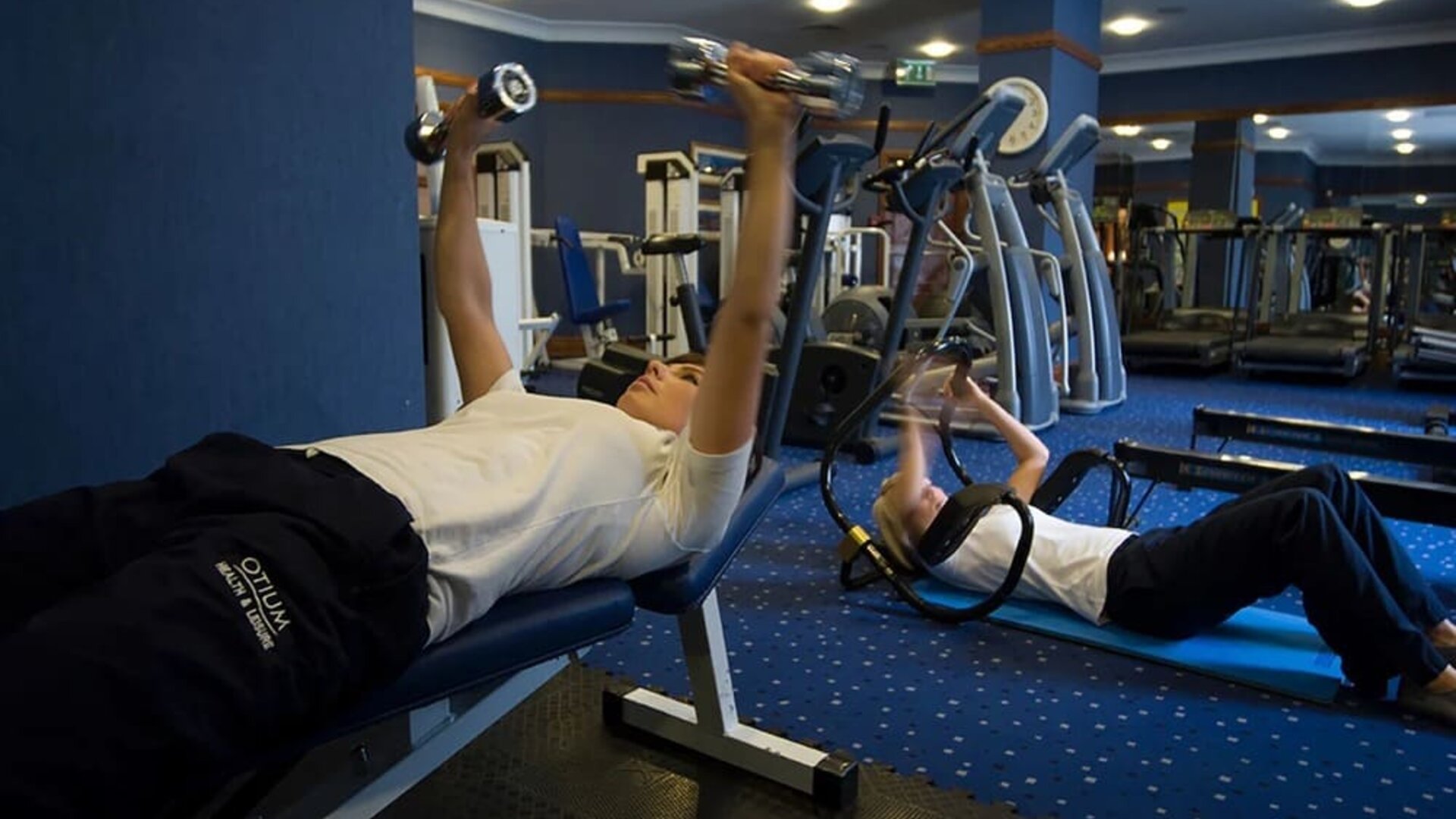Fitness center at Leonardo Hotel Middlesbrough.