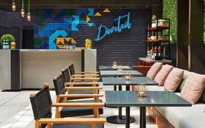 Dining area at Viceroy Washington DC.