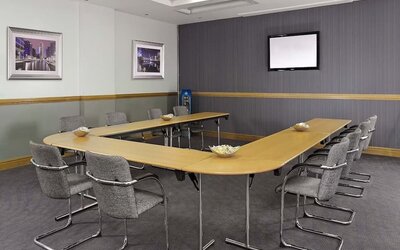 Professional meeting room at Leonardo Hotel Leeds.