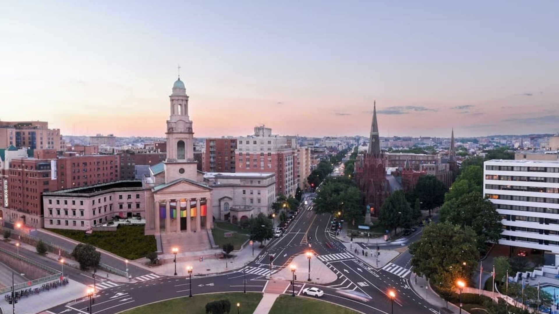 City views at Hotel Zena Washington DC.
