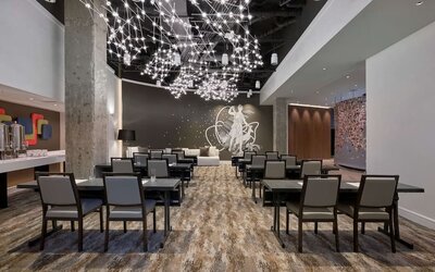 Meeting room at Hotel Zena Washington DC.