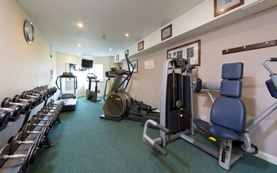 Fitness center available at Leonardo Hotel London Heathrow Airport.