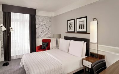 Day use room with natural light at The Dilly.  