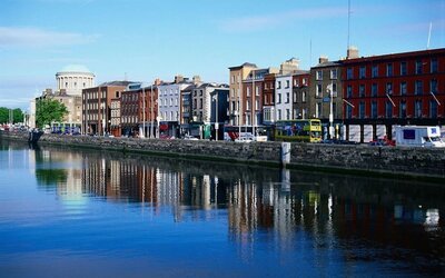 City views at NYX Dublin Portobello.