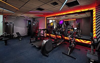 Fitness center at NYX Dublin Portobello.