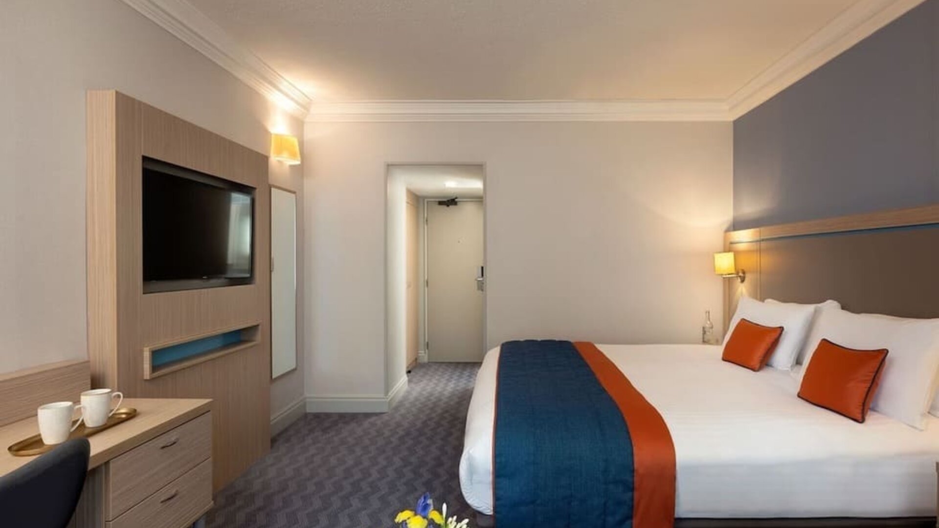 Spacious day use room at Leonardo Royal Hotel Brighton Waterfront.