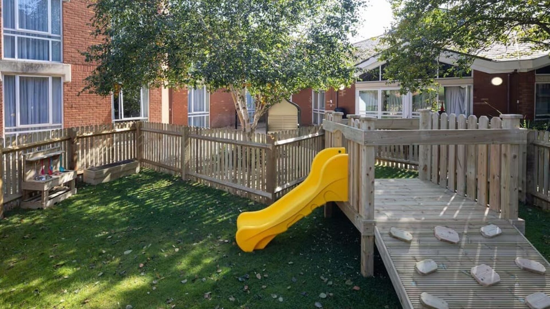 Slide available for children at Hilton Northampton.