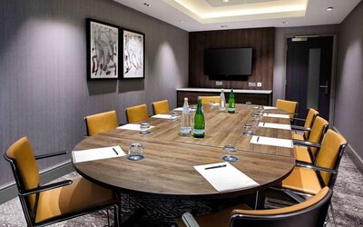 Meeting room at Hilton Edinburgh Carlton.