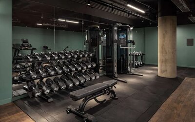 Fitness center available at The Gantry London, Curio Collection By Hilton.
