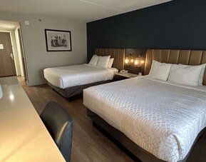 Queen beds at Best Western Plus Secaucus Meadowlands.