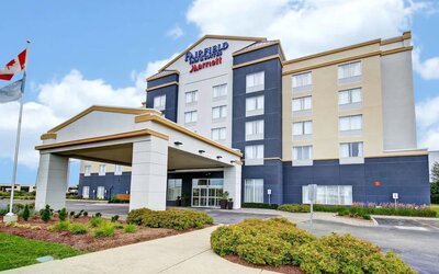 Hotel exterior at Fairfield By Marriott Guelph.