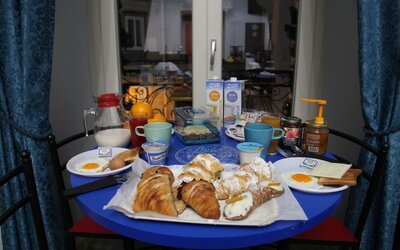 Breakfast at Dolce Vita Rooms & Breakfast.