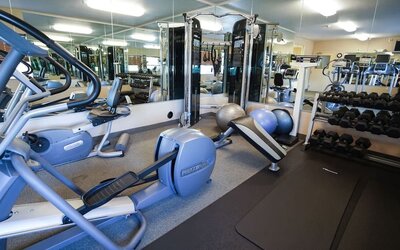 Fully equipped fitness center featuring free weights, strength-training equipment and a variety of cardio machines at Candlewood Suites Boise.