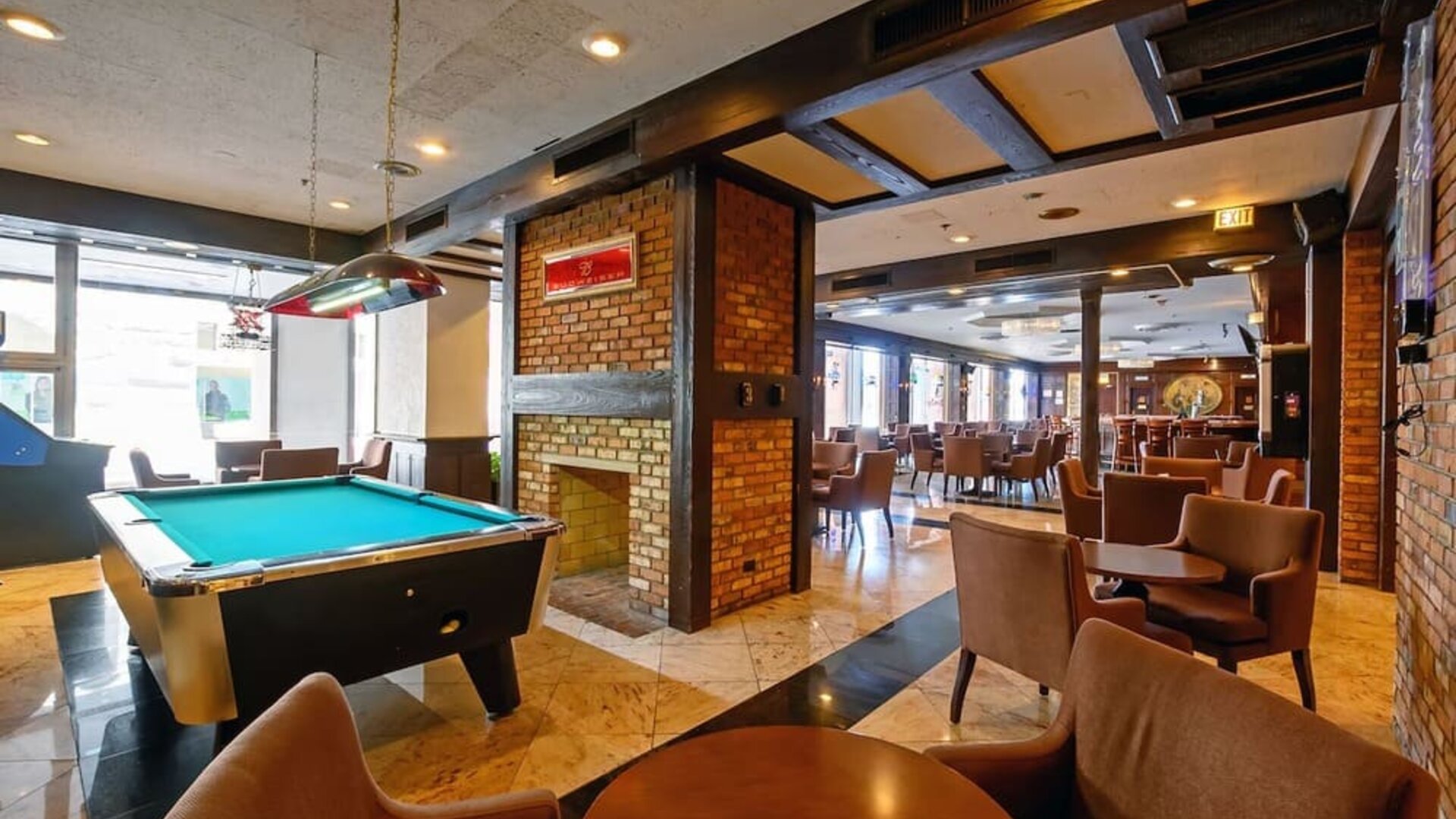 Sports bar available at Congress Plaza Hotel.