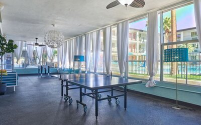 Game room available at Aqua Soleil Hotel & Mineral Water Spa.