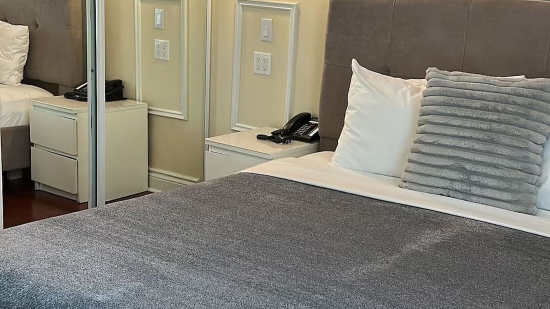 Day use room at Parc Suites Hotel.