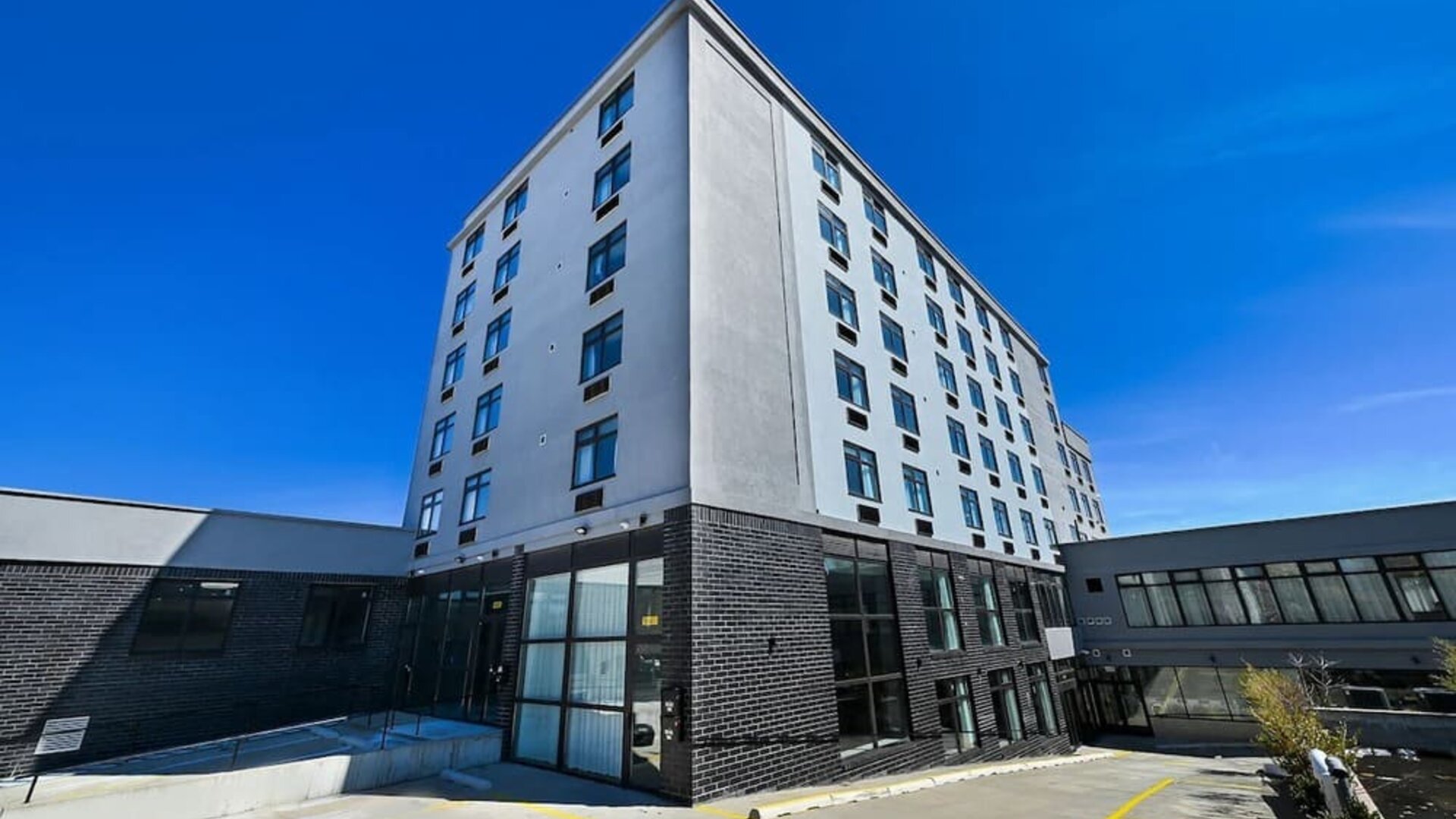 Hotel exterior at Ly New York Hotel.