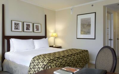 Day use room with natural light at Fairmont Winnipeg.